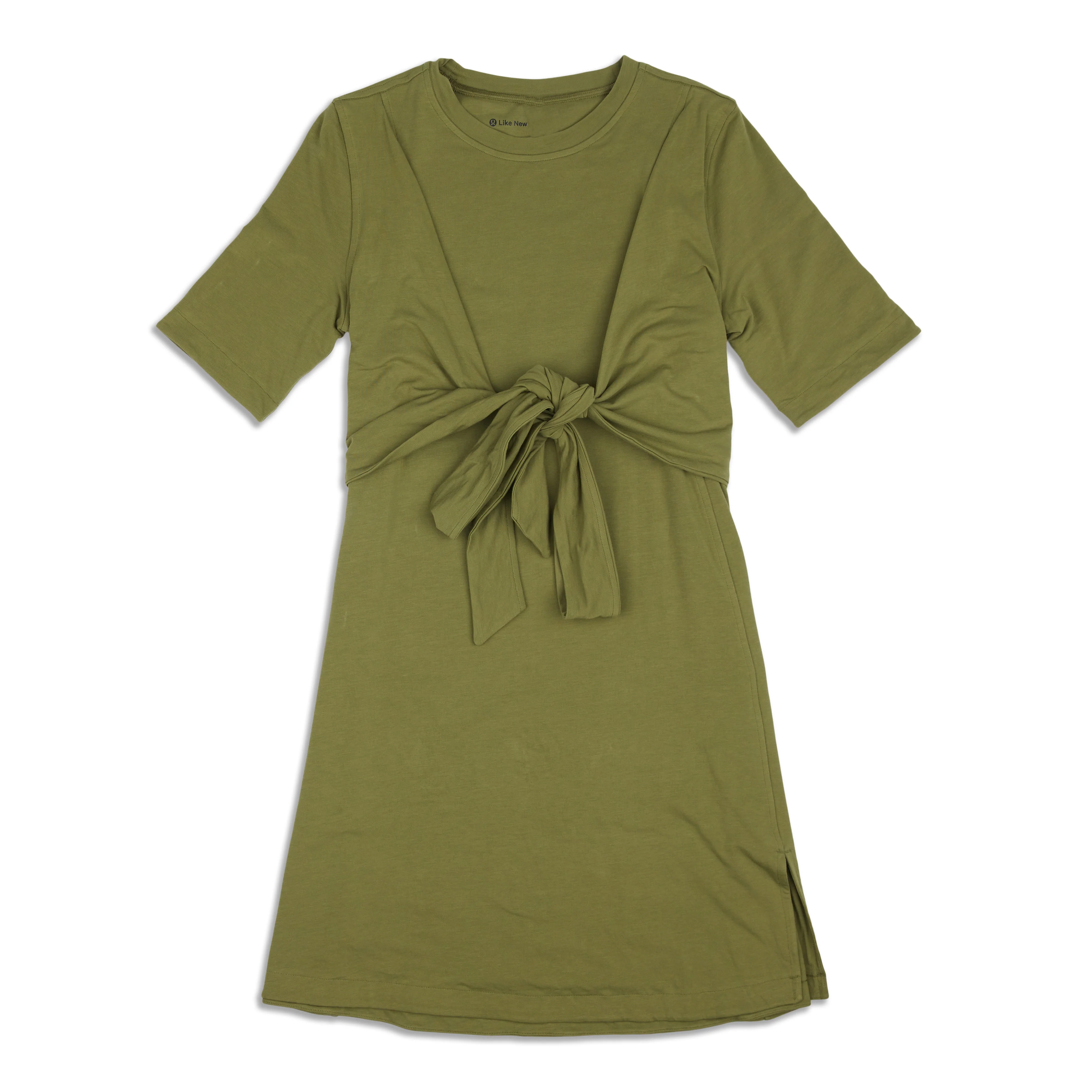 Cotton Wrap-Front T-Shirt Dress - republicanstateiCotton Wrap-Front T-Shirt Dress - republicanstatei