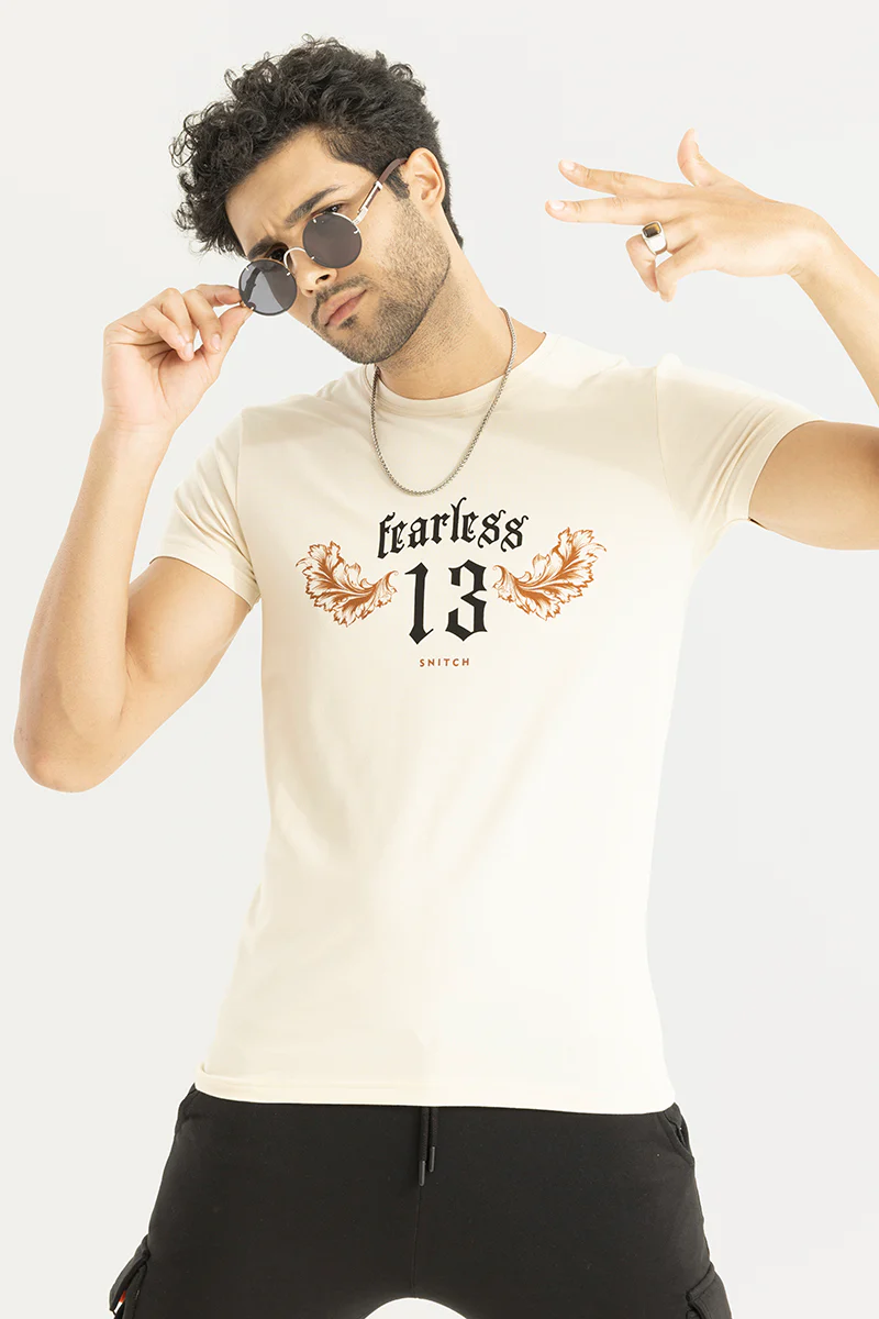Fearless Cream T-Shirt - republicanstateiFearless Cream T-Shirt - republicanstatei