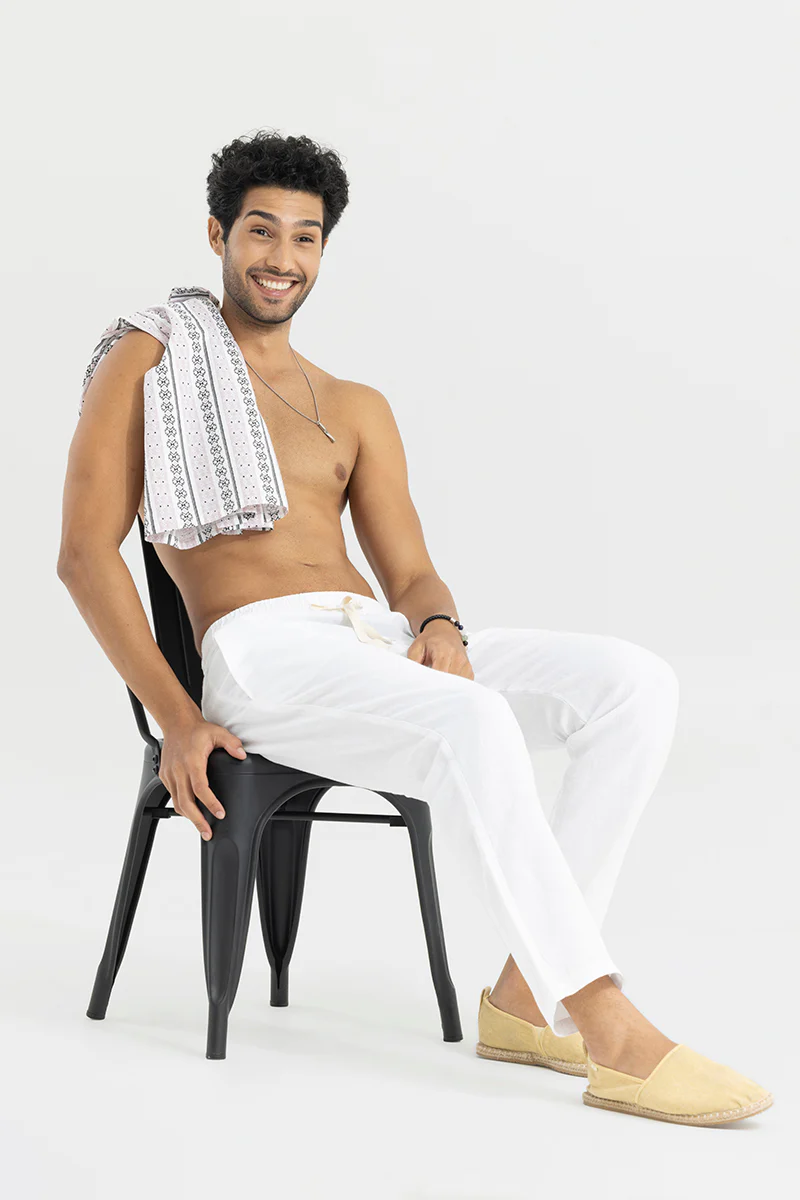 Ace White Linen Pant - republicanstateiAce White Linen Pant - republicanstatei