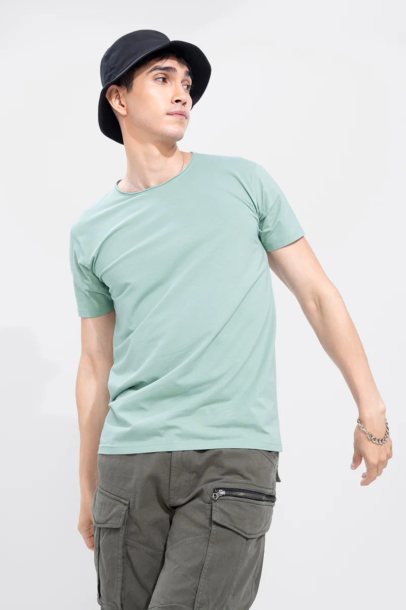 Raw Edge Mint Green T-Shirt - republicanstateiRaw Edge Mint Green T-Shirt - republicanstatei