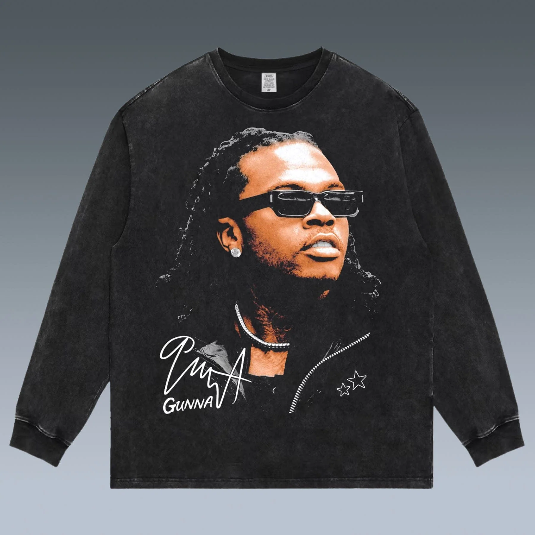 VINTAGE LONG SLEEVE TEE | GUNNA - republicanstateiVINTAGE LONG SLEEVE TEE | GUNNA - republicanstatei