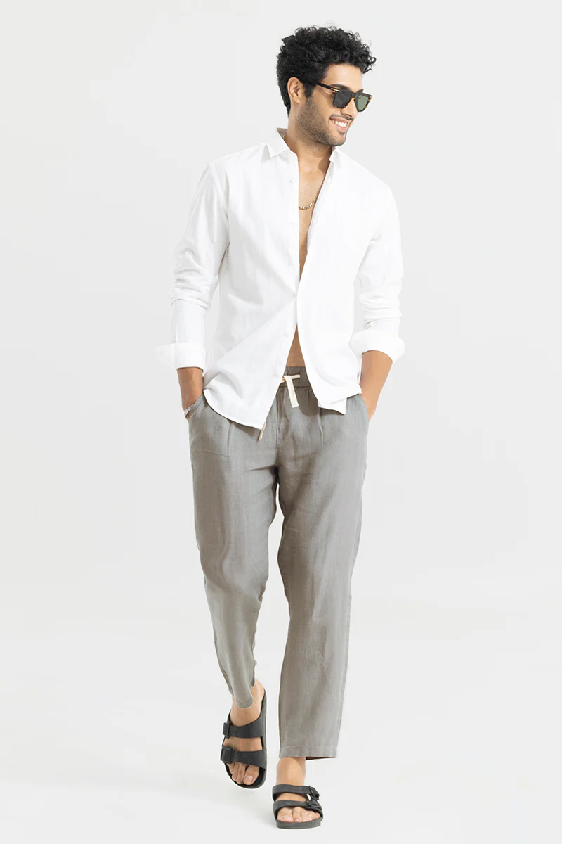 Ace Grey Linen Pant - republicanstateiAce Grey Linen Pant - republicanstatei