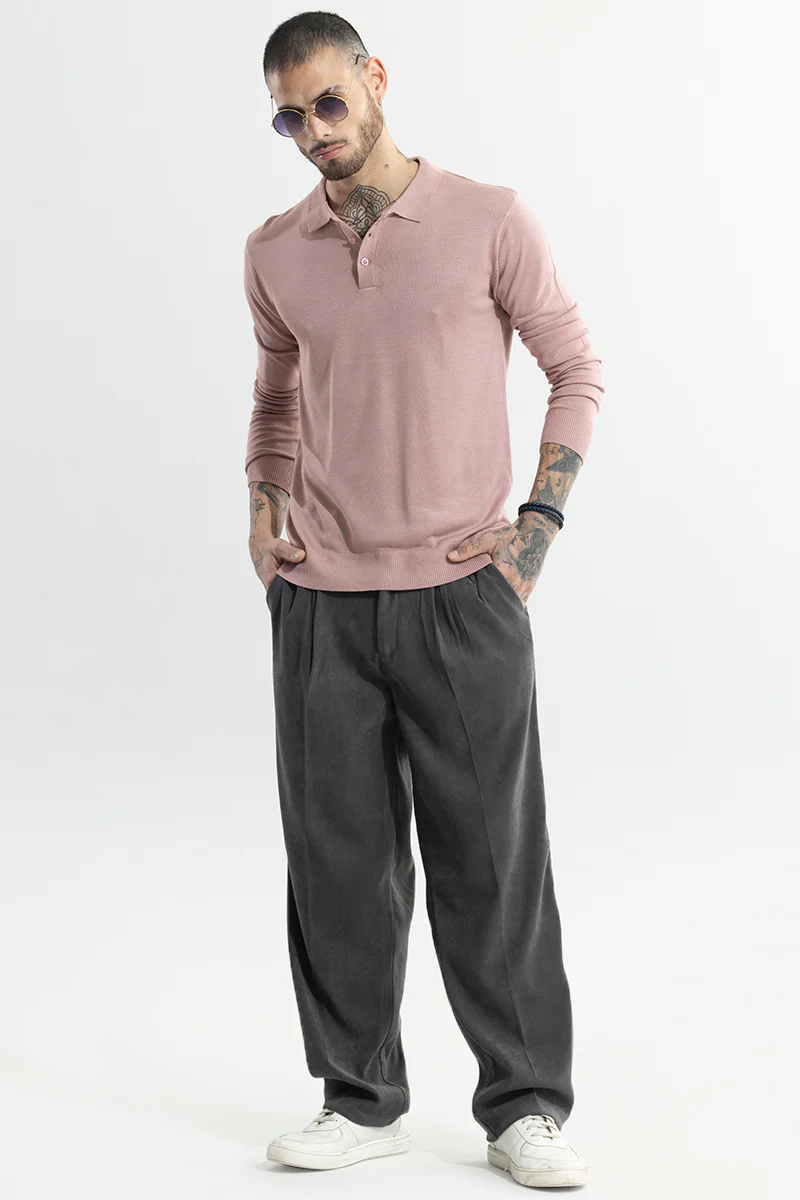 Urban Edge Mauve Polo T-Shirt - republicanstateiUrban Edge Mauve Polo T-Shirt - republicanstatei