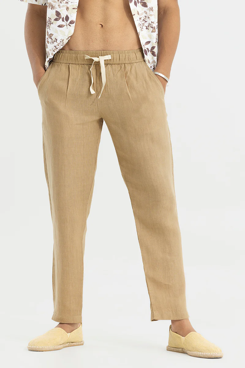 Ace Khaki Linen Pant - republicanstateiAce Khaki Linen Pant - republicanstatei
