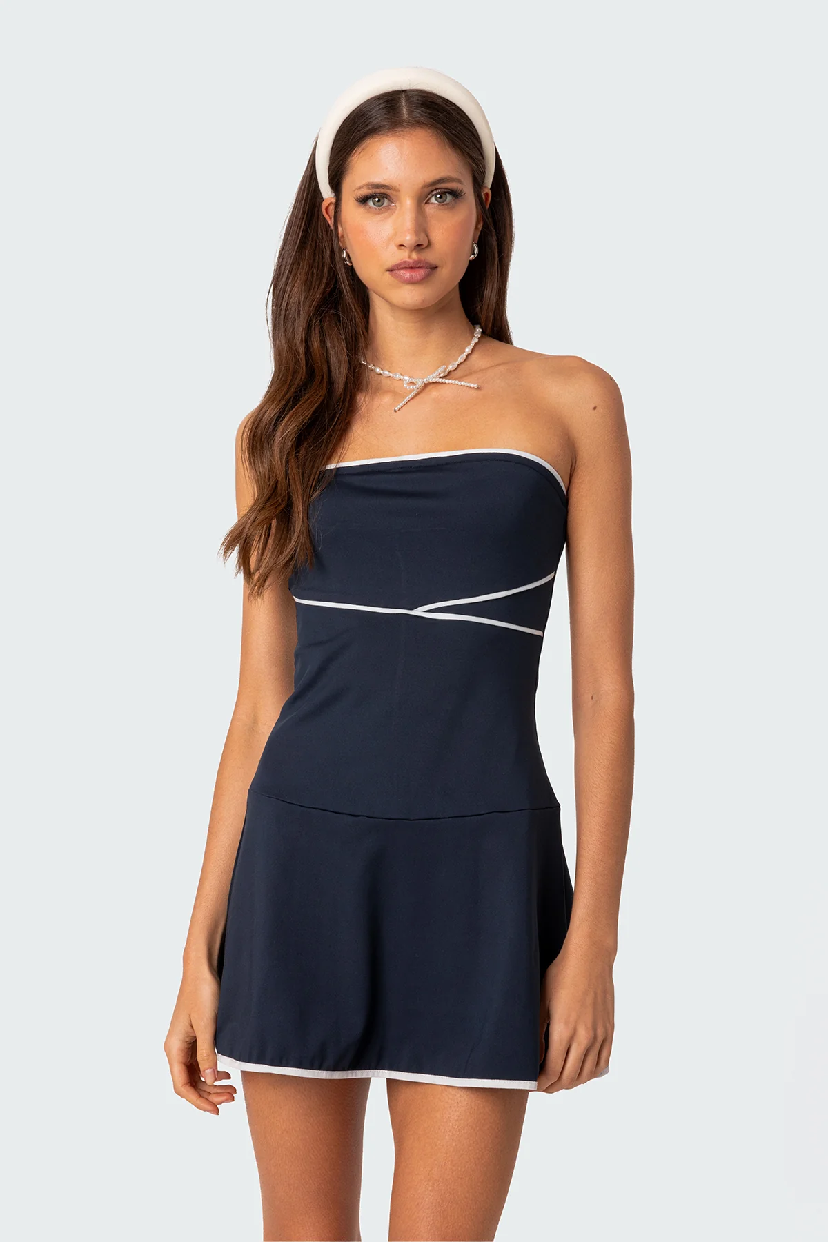 Freya Contrast Mini Dress - republicanstateiFreya Contrast Mini Dress - republicanstatei