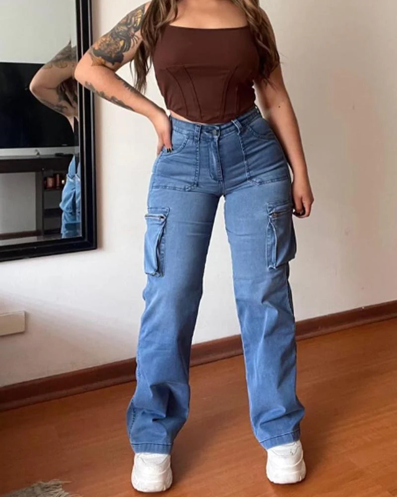 Baggy Pocket Jeans - republicanstateiBaggy Pocket Jeans - republicanstatei
