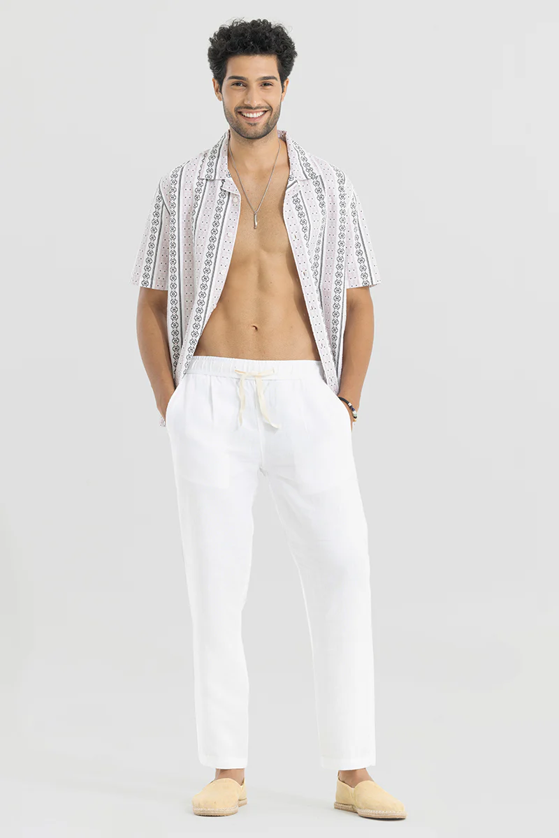 Ace White Linen Pant - republicanstateiAce White Linen Pant - republicanstatei