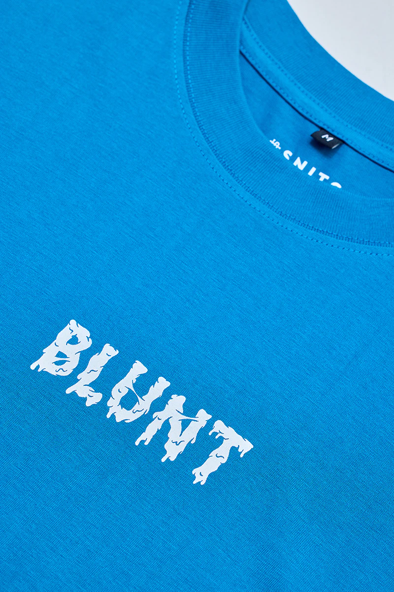 Blunt Blue Oversized T-Shirt - republicanstateiBlunt Blue Oversized T-Shirt - republicanstatei
