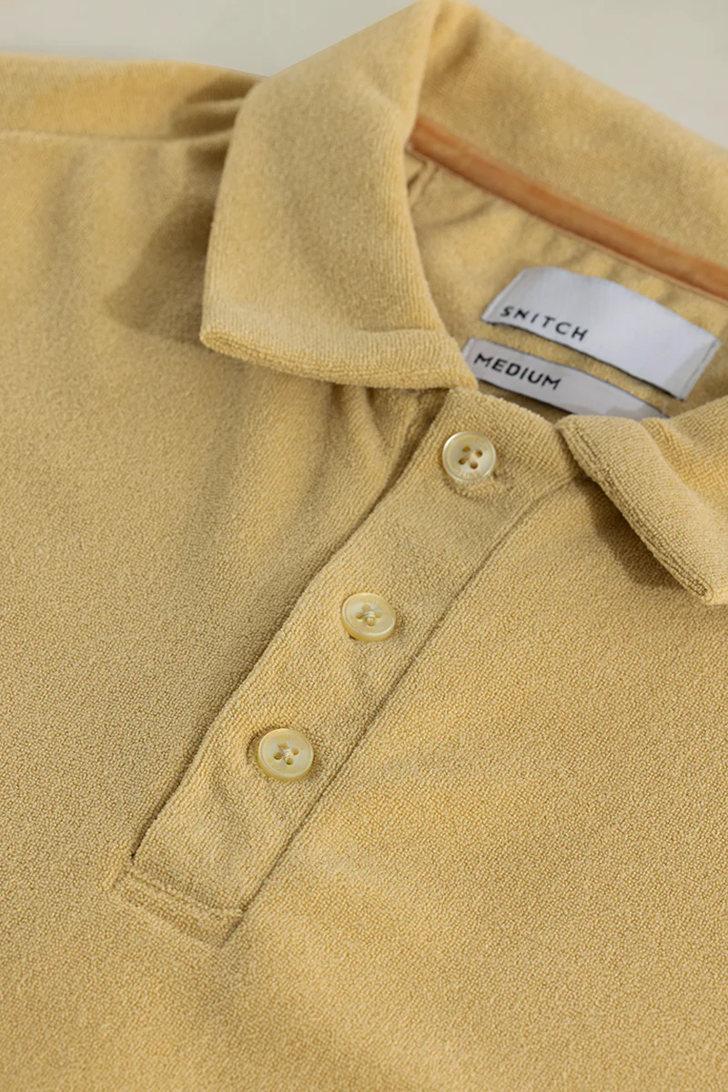 Trent Yellow Polo T-Shirt - republicanstateiTrent Yellow Polo T-Shirt - republicanstatei