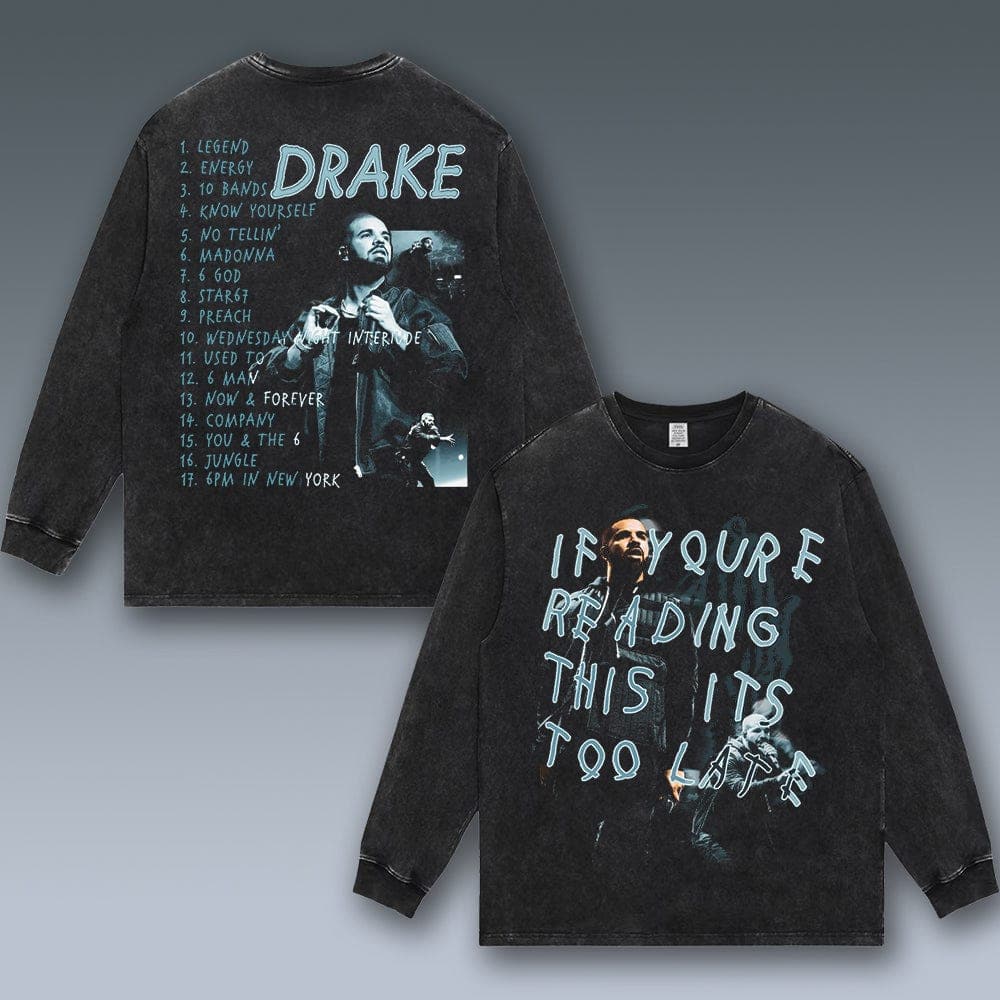 VINTAGE LONG SLEEVE TEE | DRAKE - republicanstateiVINTAGE LONG SLEEVE TEE | DRAKE - republicanstatei