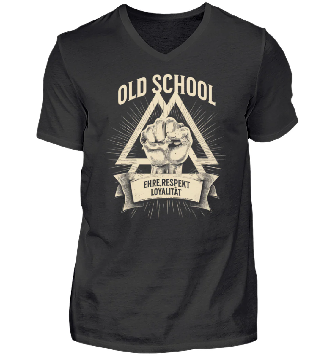 Old School - Herren V-Neck Shirt - republicanstateiOld School - Herren V-Neck Shirt - republicanstatei