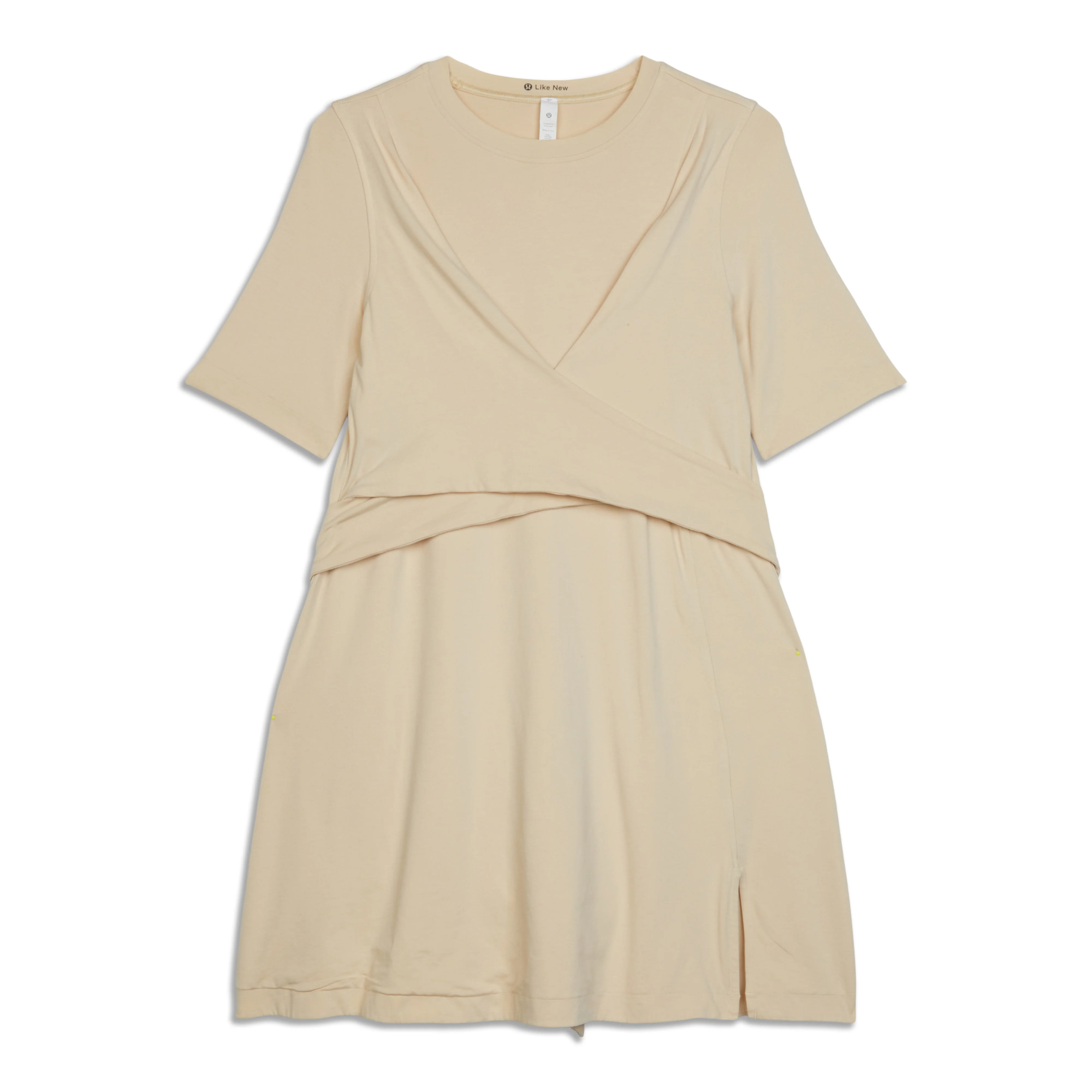 Cotton Wrap-Front T-Shirt Dress - republicanstateiCotton Wrap-Front T-Shirt Dress - republicanstatei