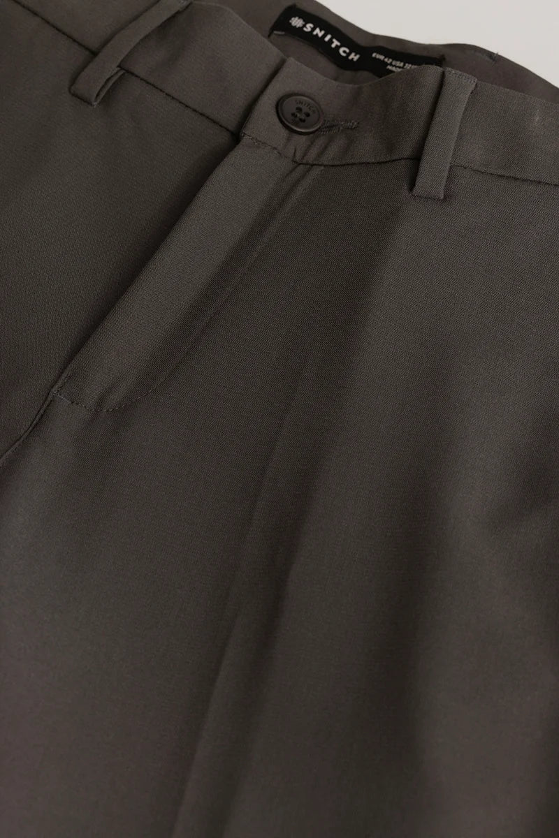 Grey Slim Fit Trousers - republicanstateiGrey Slim Fit Trousers - republicanstatei