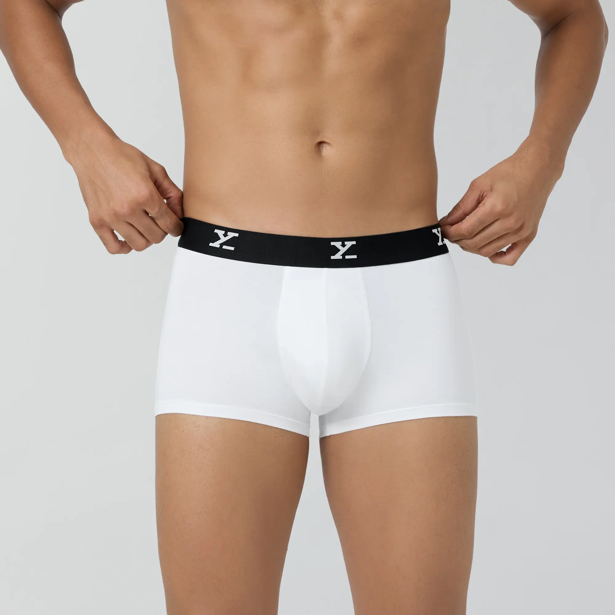 Ace Modal Trunks Polar White - tumbierware