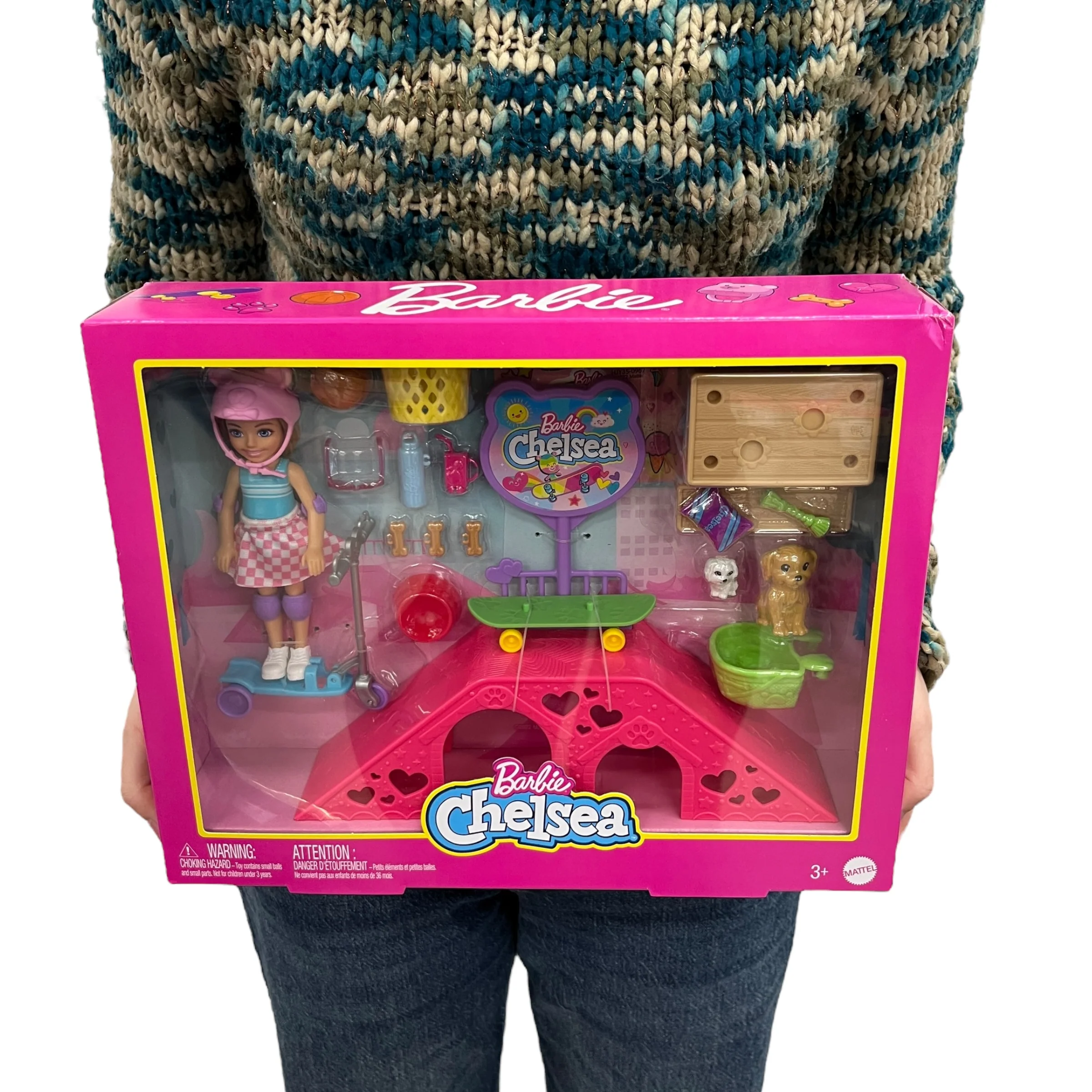 Barbie Chelsea legesæt - Skatepark - tumbierware