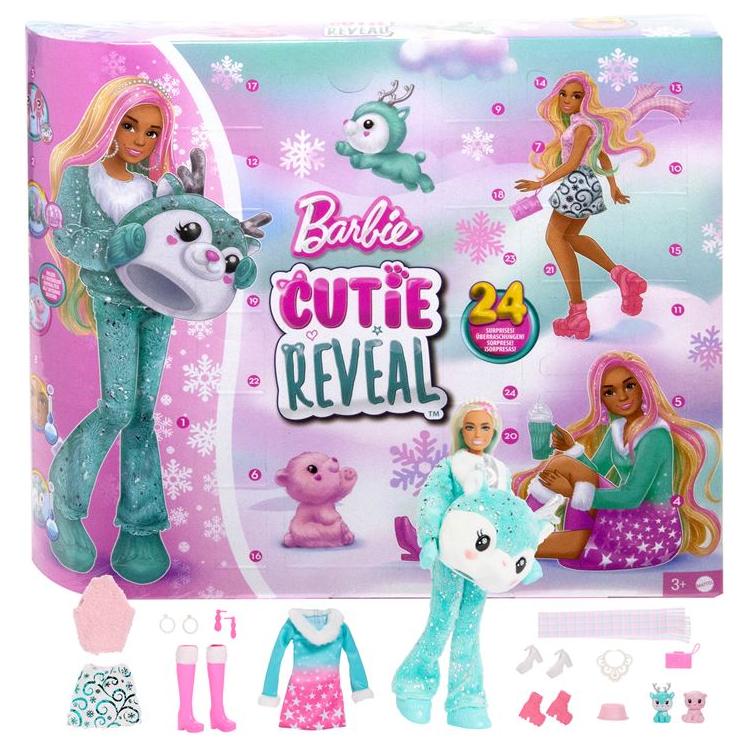 Barbie Cutie Reveal julekalender - tumbierware