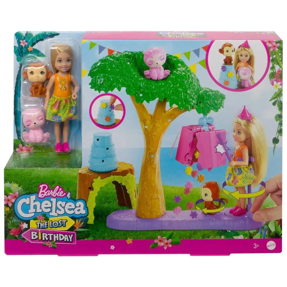 Barbie legesæt - Fødselsdags fest - tumbierware