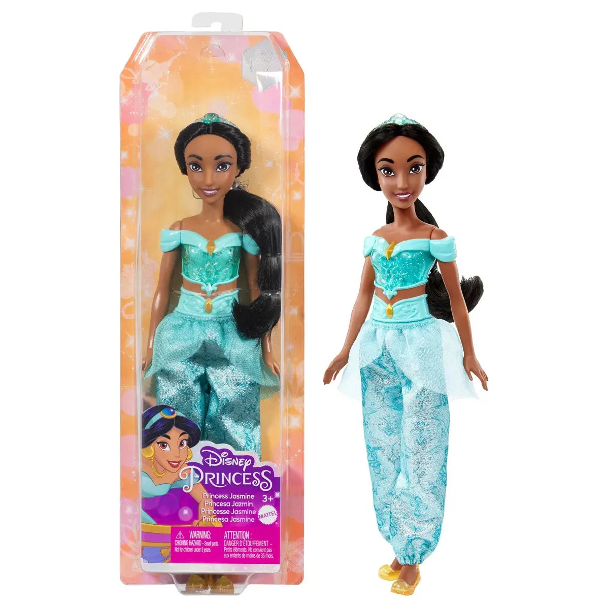 Disney Jasmin Aladdin dukke 32 cm - tumbierware