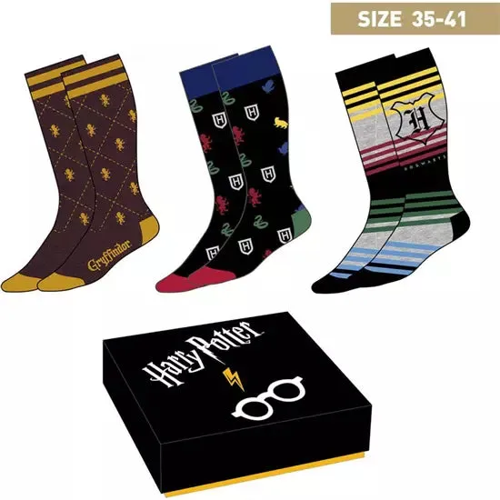 Harry Potter Strømper 3-pak - tumbierware