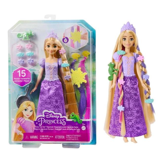 Disney Rapunzel dukke med mange dele - tumbierware