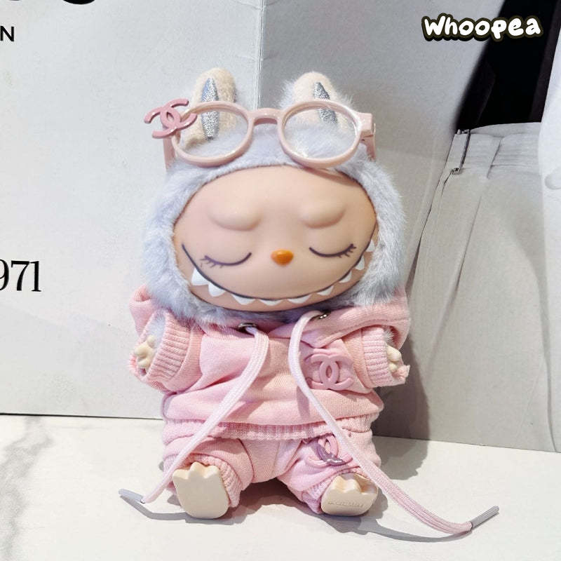 POP MART Labubu Replacing Clothes Set. Labubu Outfit Knitted Sweater (No Dolls) - tumbierware