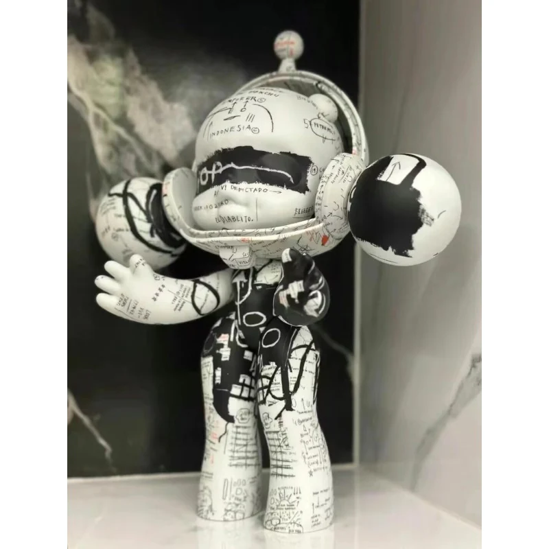 MEGA α SKULLPANDA Jean-Michel Basquiat 400% Secret 002 Limited Figurine - tumbierware