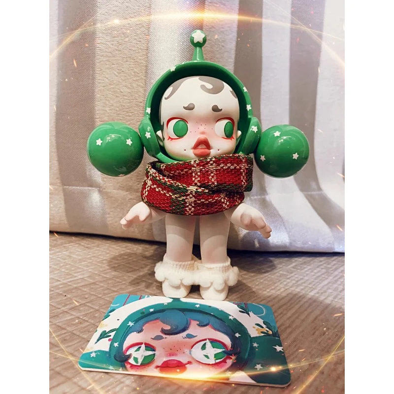 Skullpanda Green Christmas Limited Figurine - tumbierware