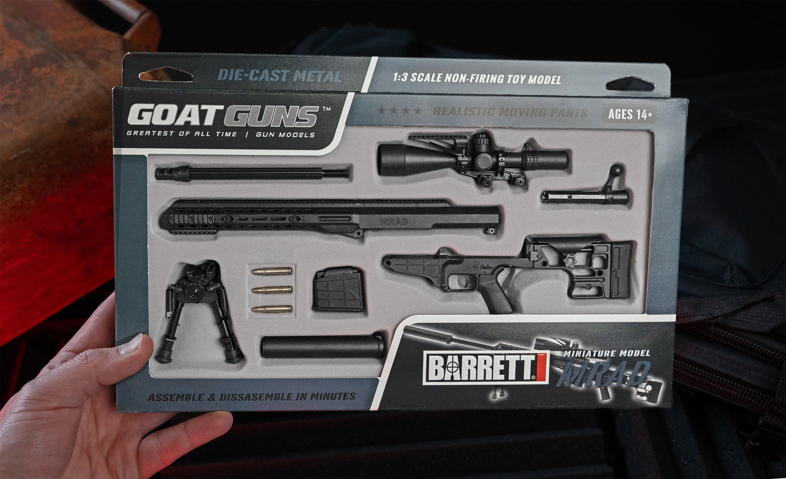 MRAD Model - Black - tumbierware