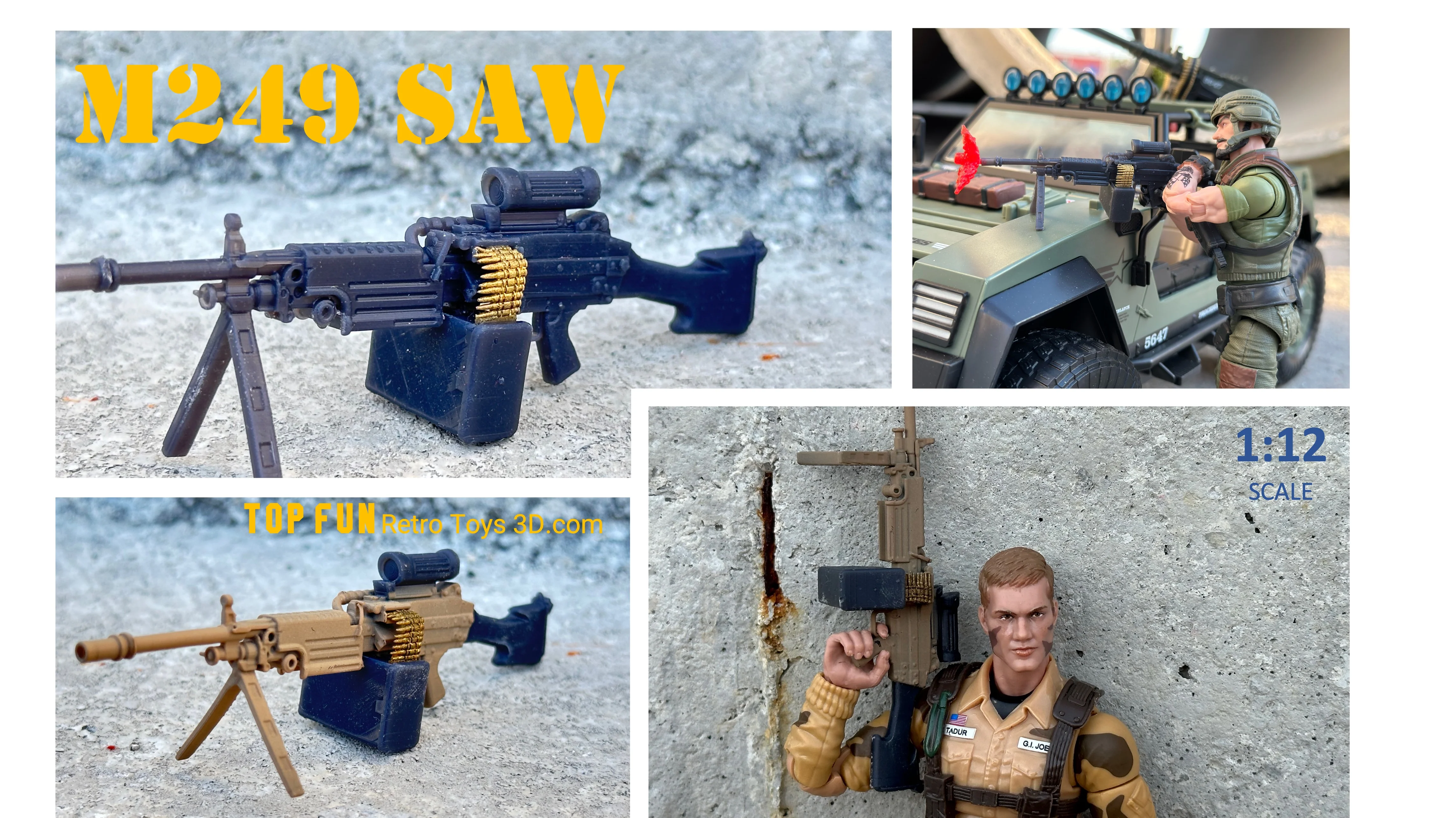 249 SAW 1:12 Scale - tumbierware