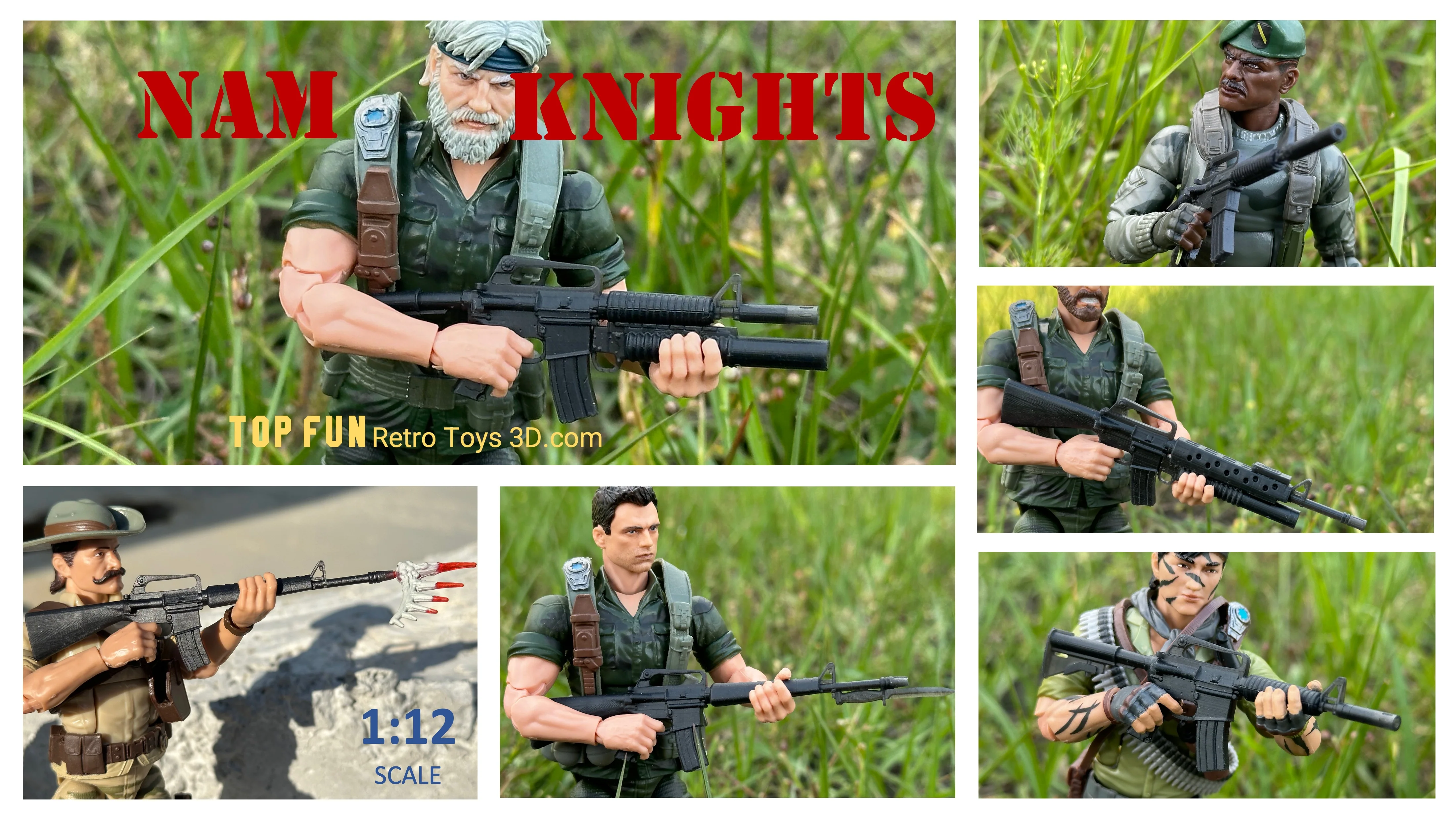 Nam Knights 2.0 1:12 Scale - tumbierware