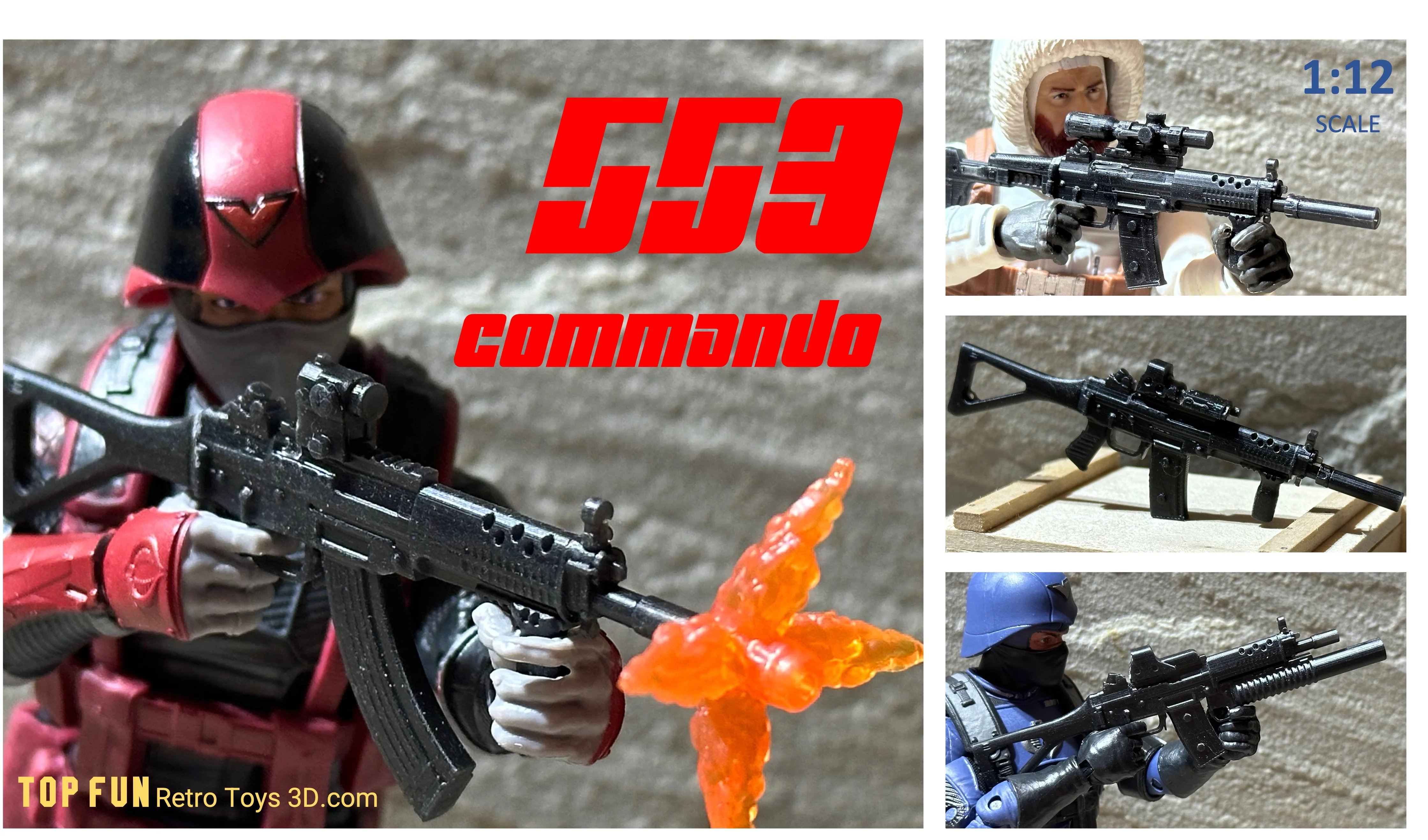 553 Commando 1:12 Scale 2.0 - tumbierware
