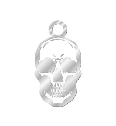 Skull Charm - tumbierware