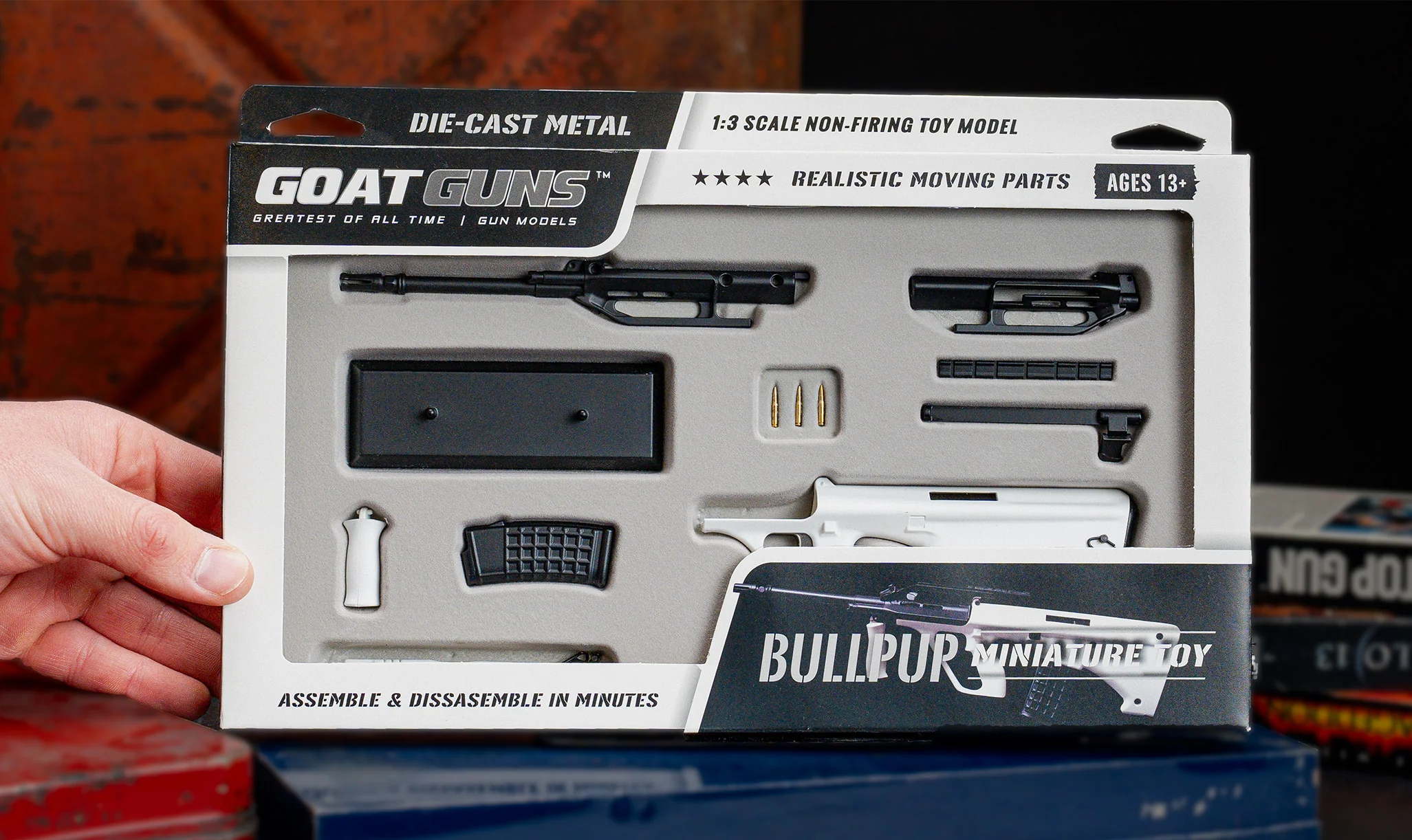 Bullpup Model - White - tumbierware