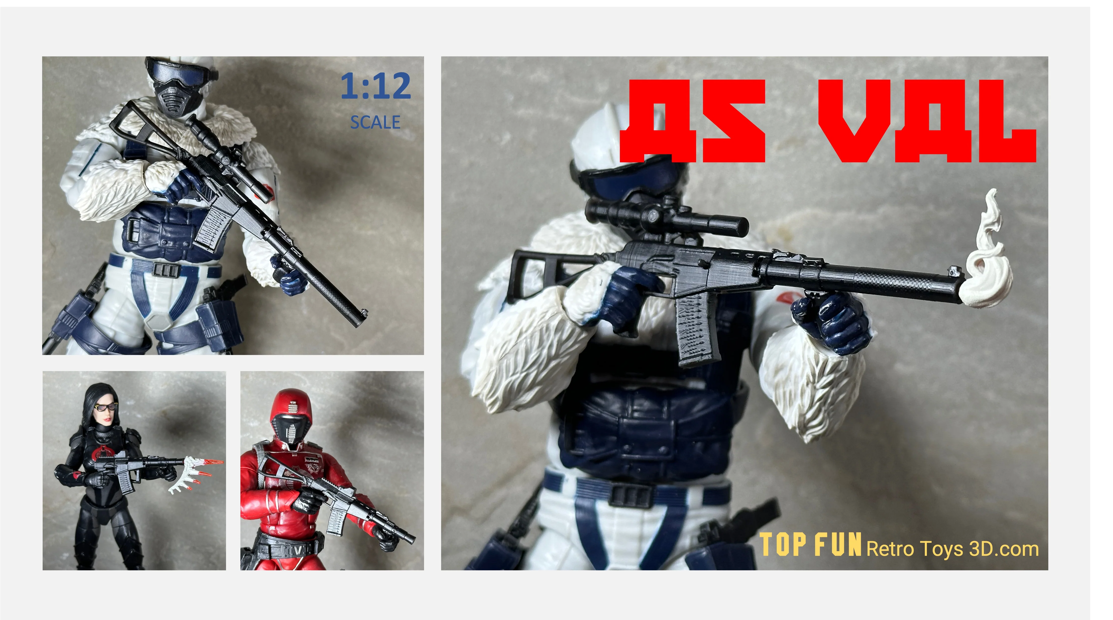 AS VAL 1:12 Scale 2.0 - tumbierware