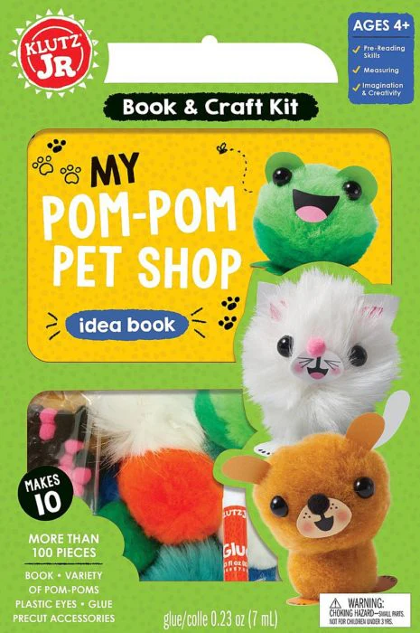 Klutz Jr: My Pom-Pom Pet Shop - tumbierware