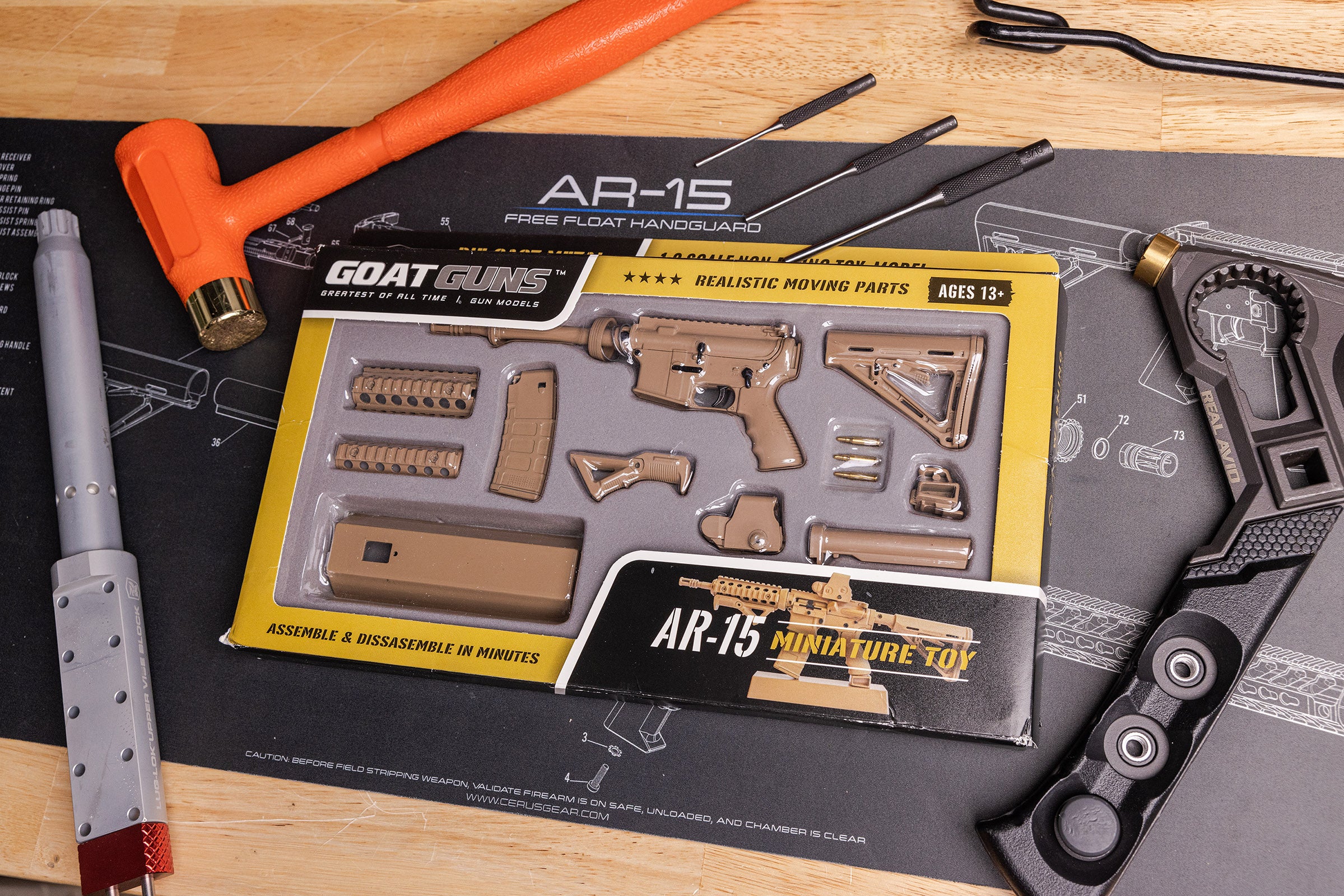 AR15 Model - Coyote - tumbierware