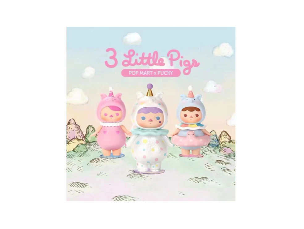 Pucky 3 Little Pigs - tumbierware