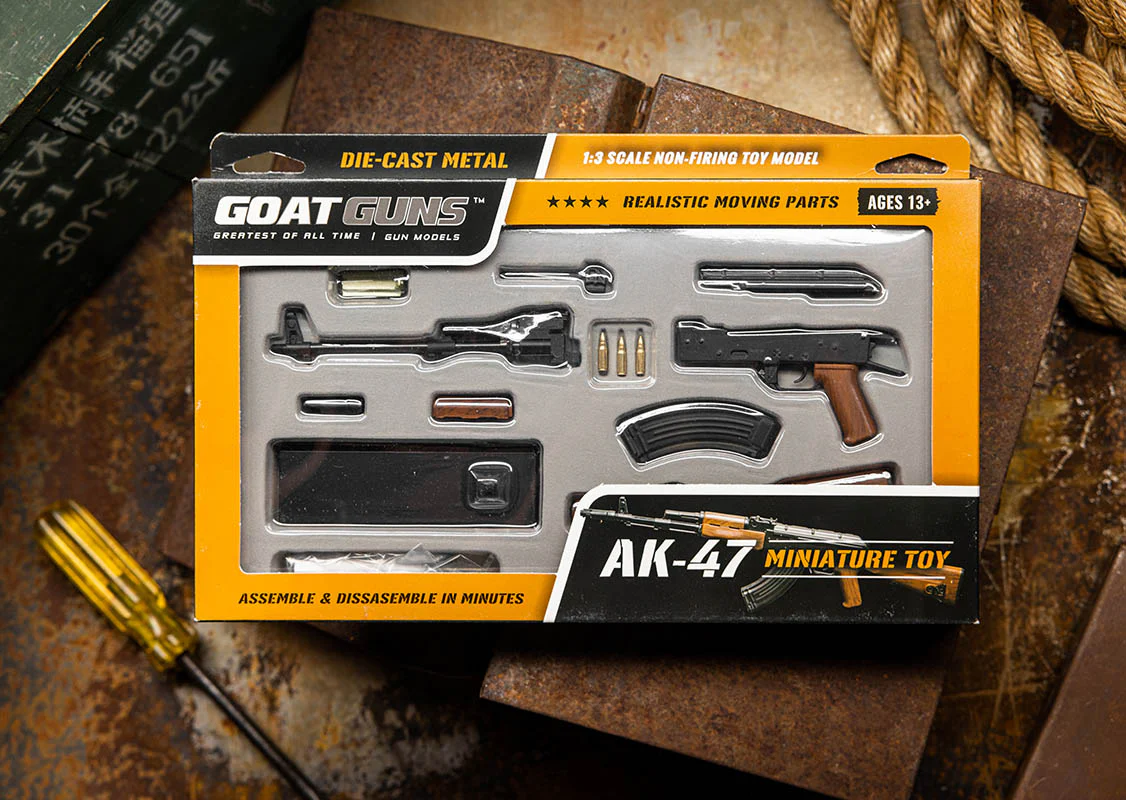 AK47 Model - Black - tumbierware