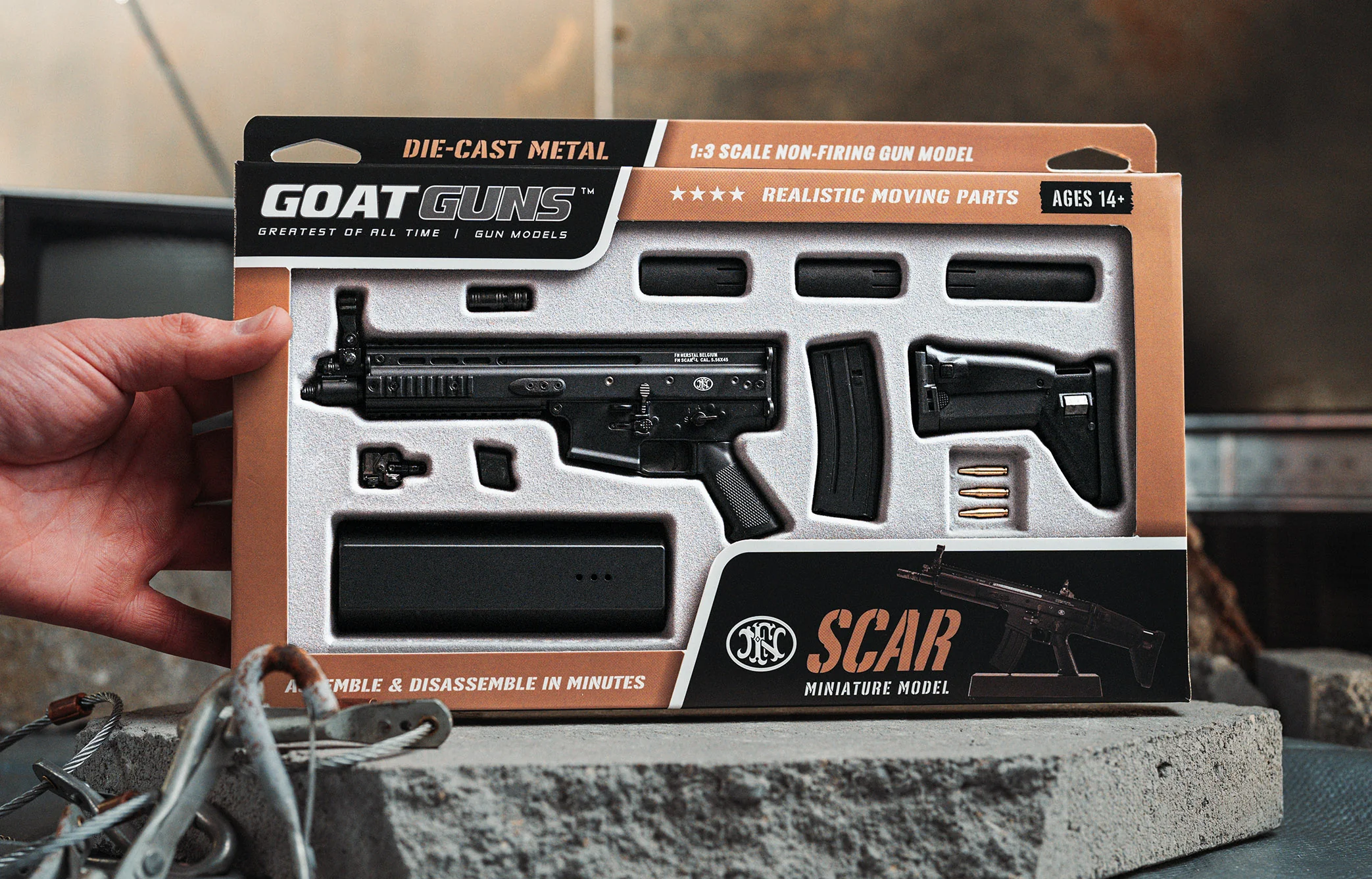 FN SCAR® Model - Black - tumbierware