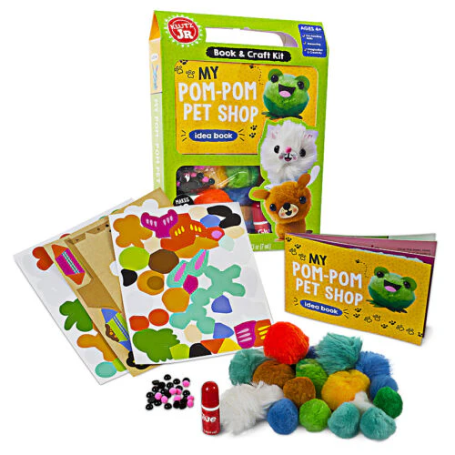 Klutz Jr: My Pom-Pom Pet Shop - tumbierware