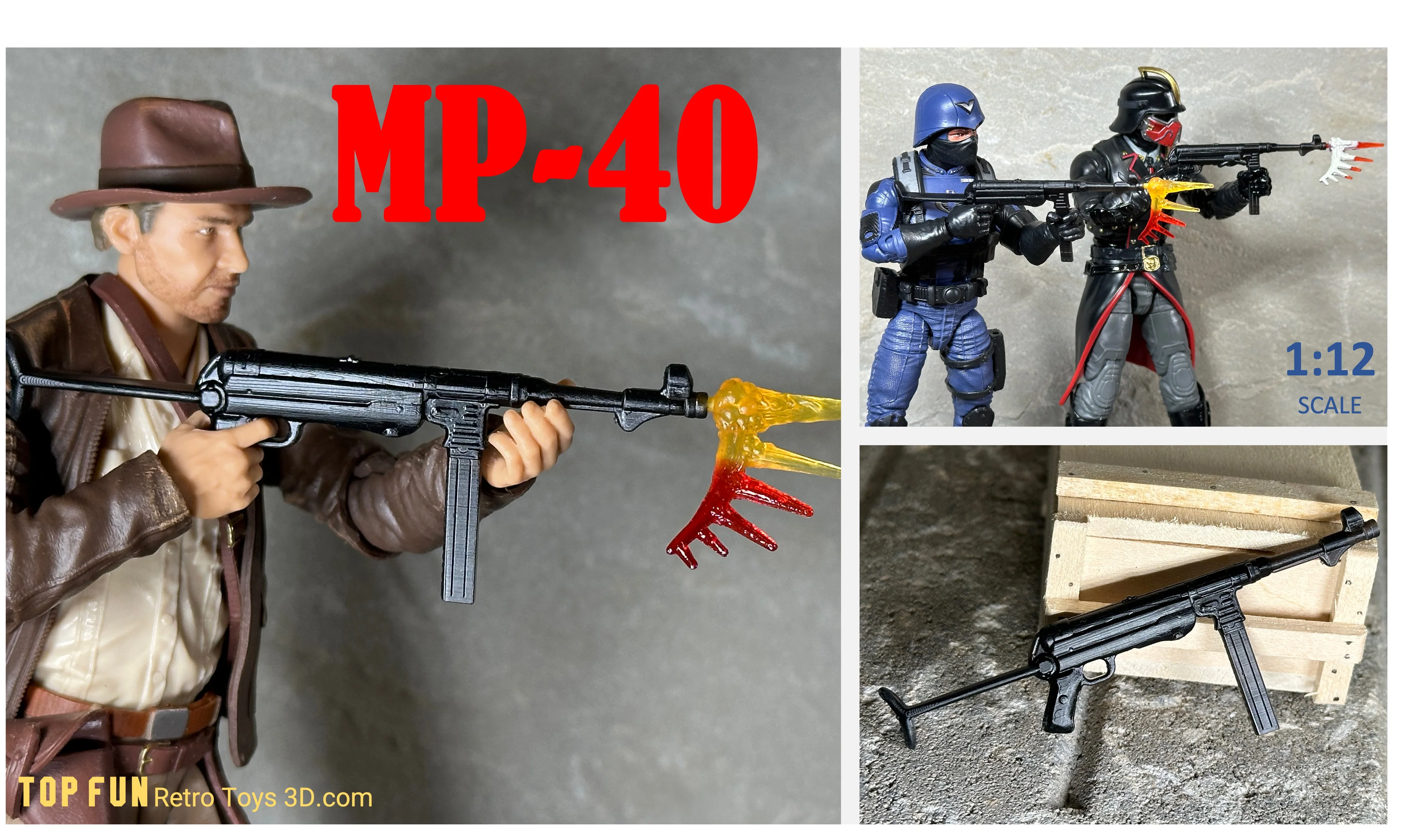 MP-40 1:12 Scale - tumbierware