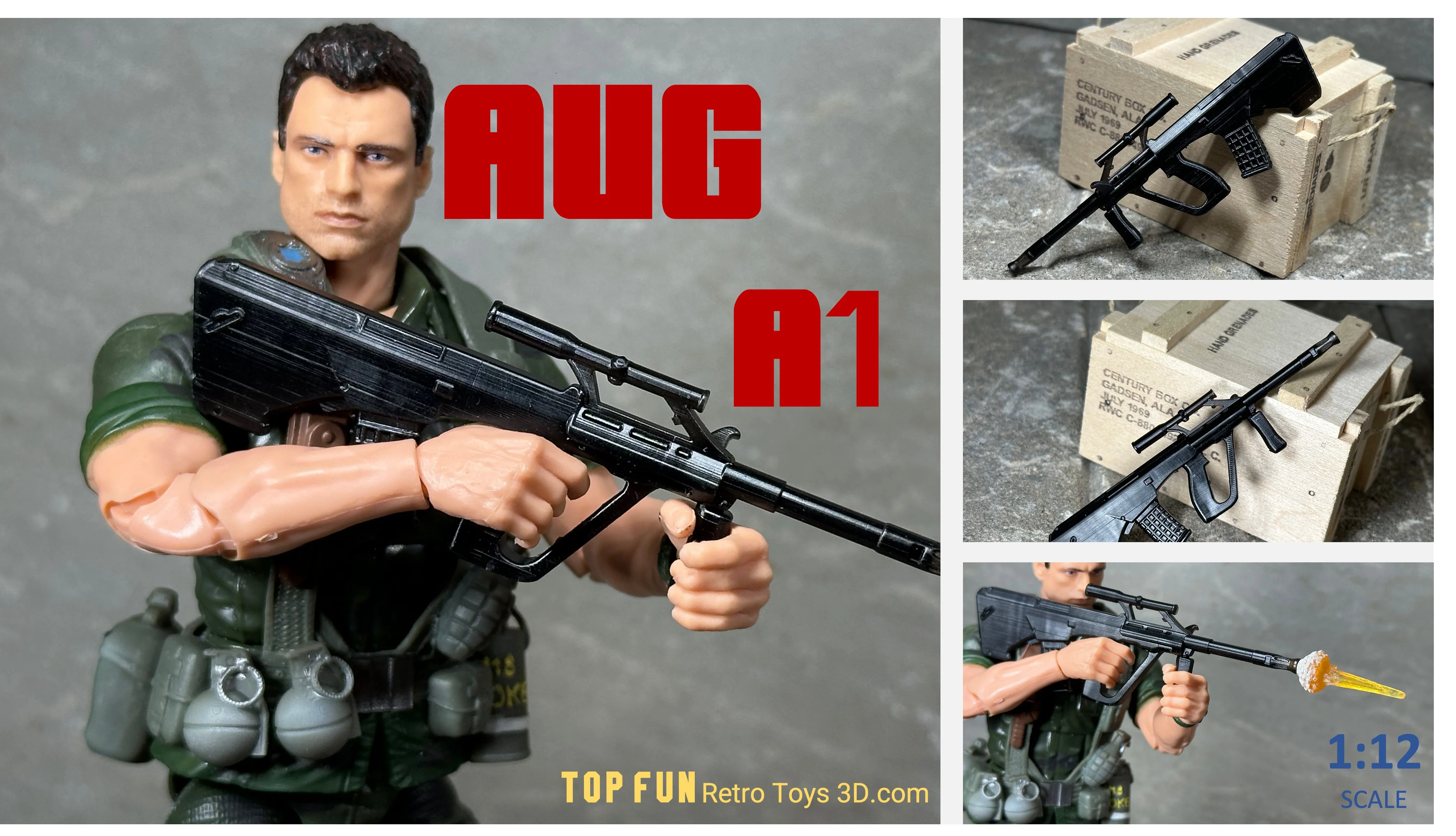 AUG 2.0 1:12 Scale - tumbierware