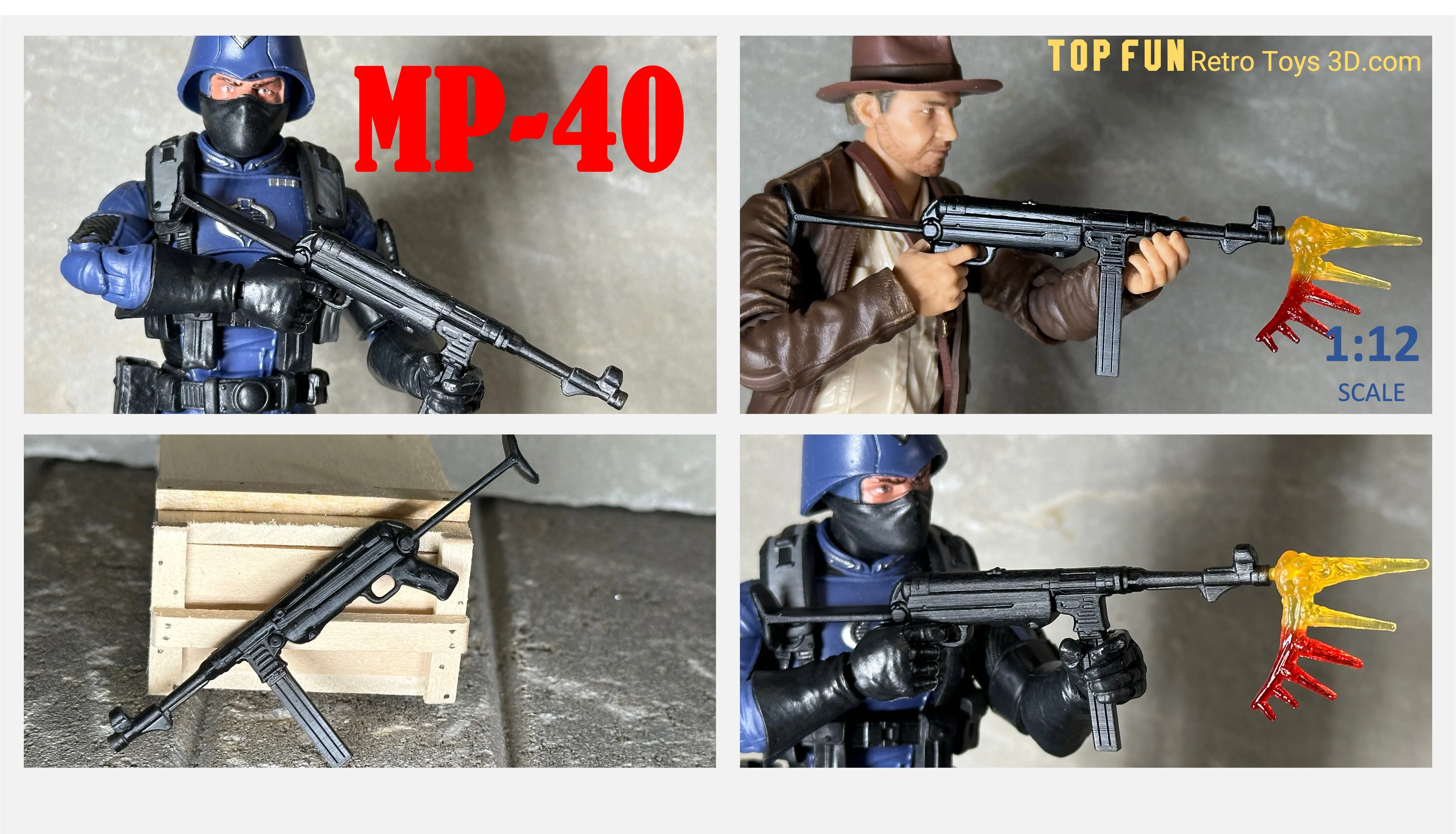 MP-40 1:12 Scale - tumbierware