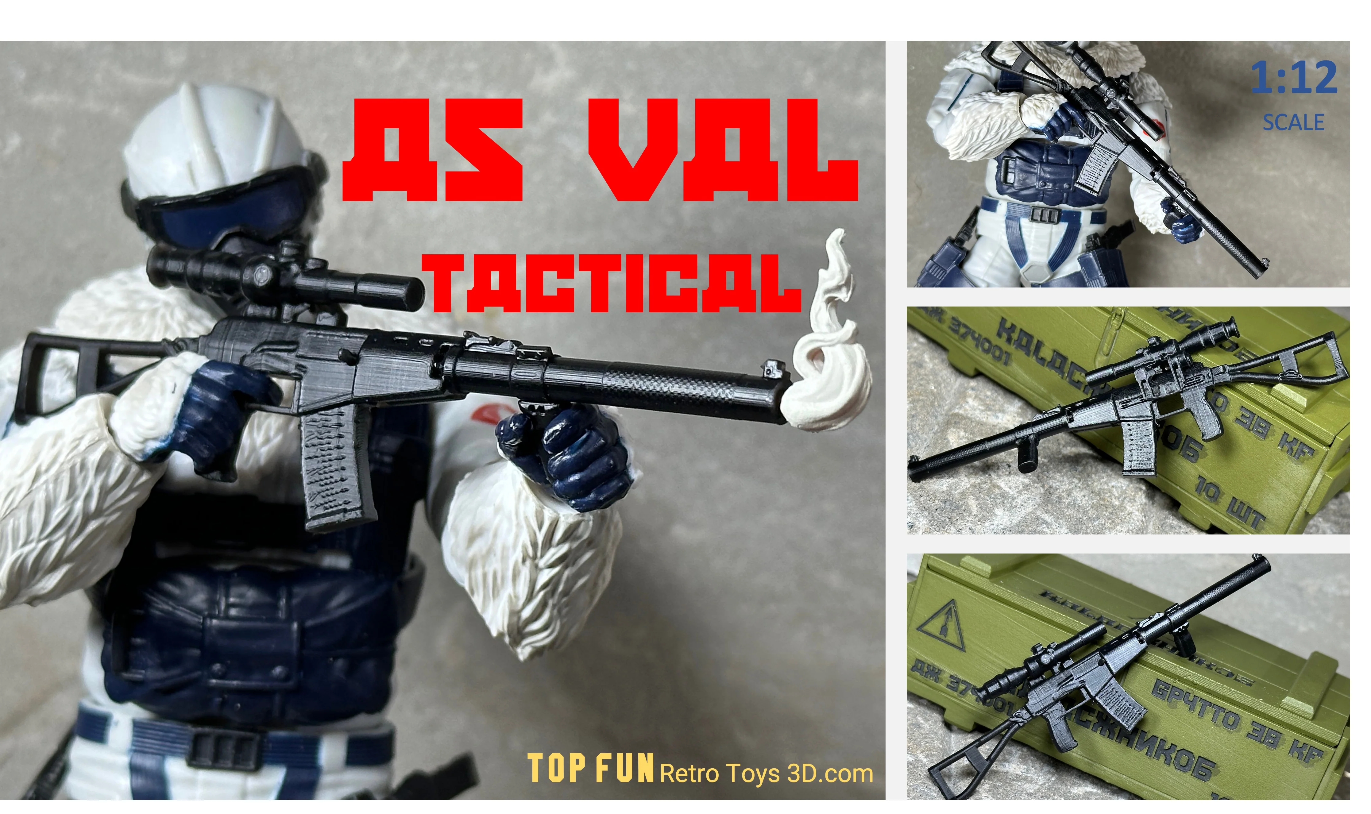 AS VAL 1:12 Scale 2.0 - tumbierware