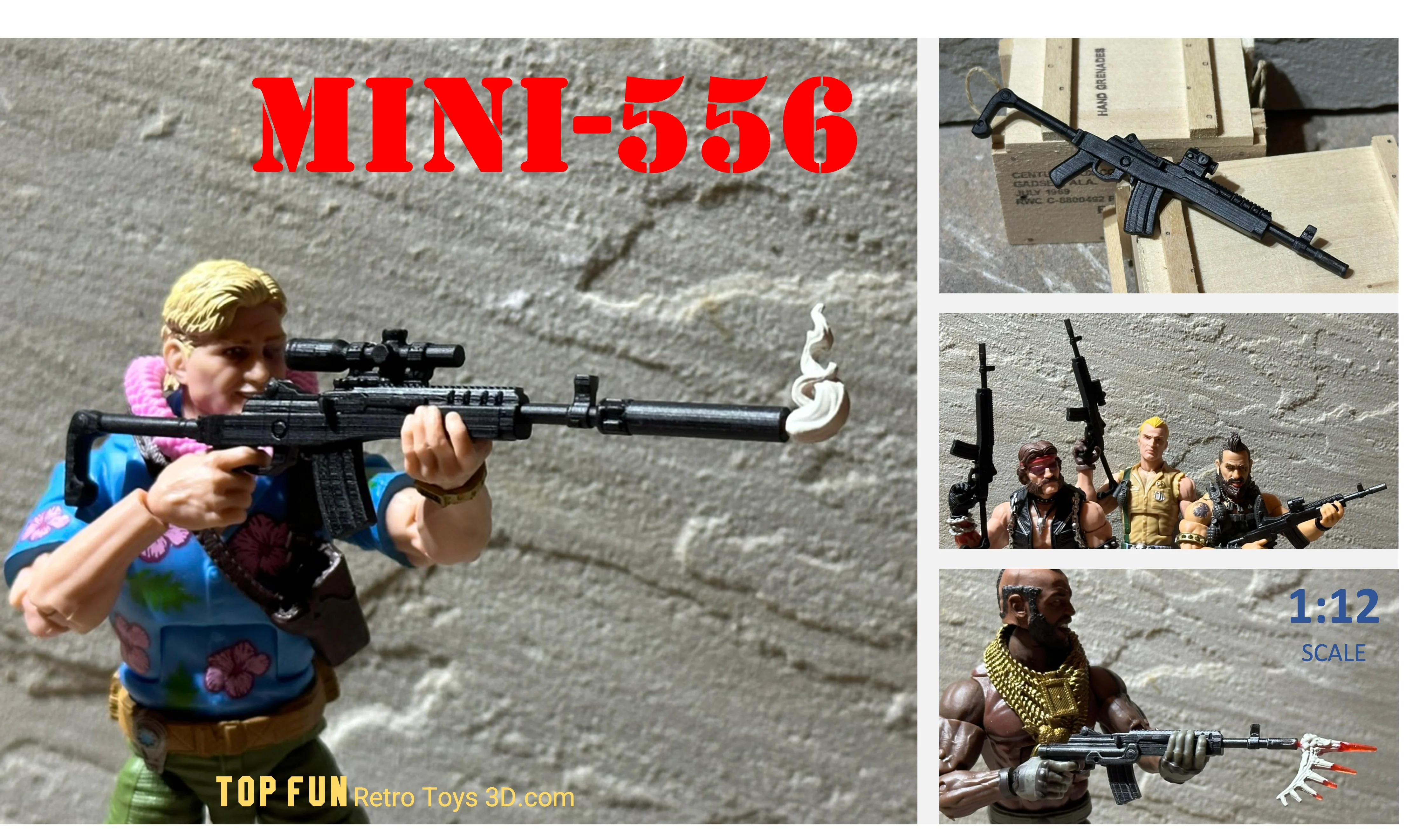 Mini-556 1:12 Scale Reboot - tumbierware