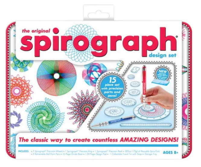 Kahootz Spirograph Tin - tumbierware