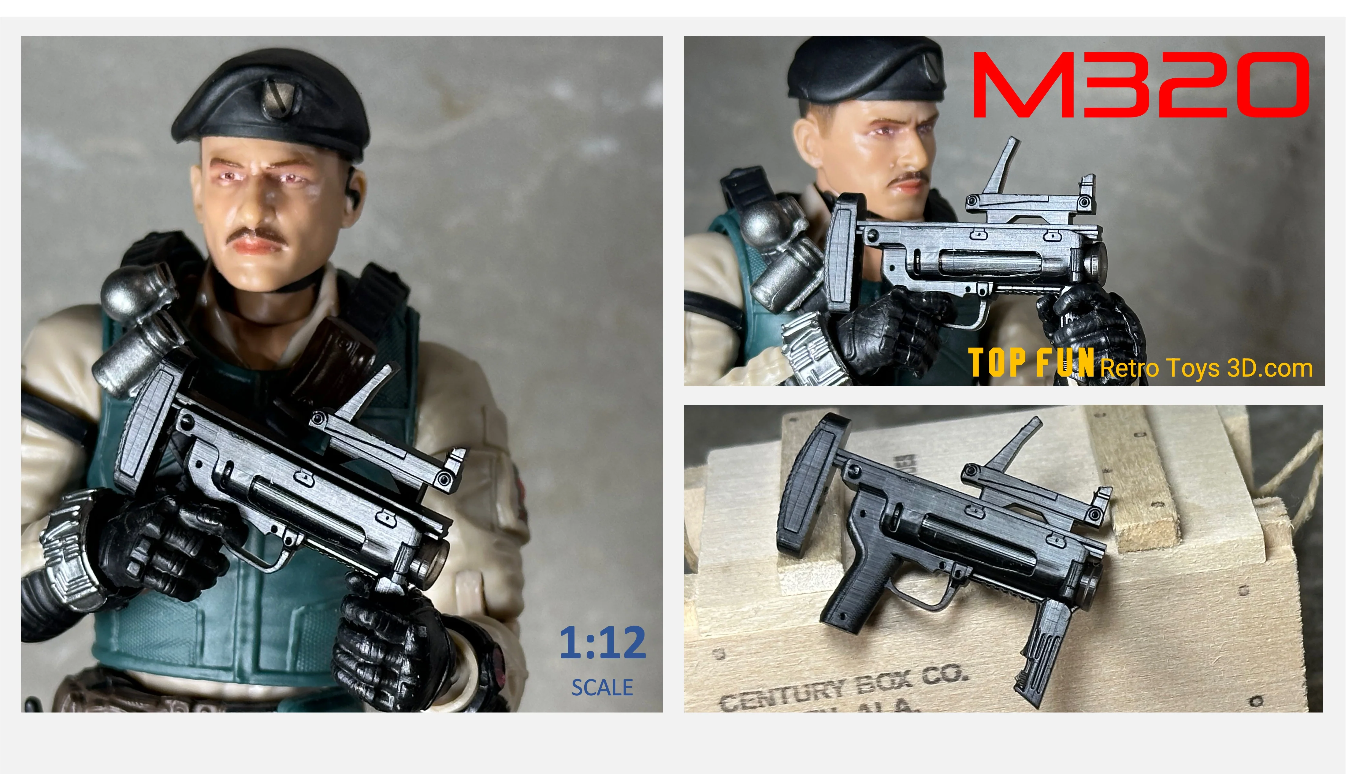 40mm Launchers 1:12 Scale - tumbierware