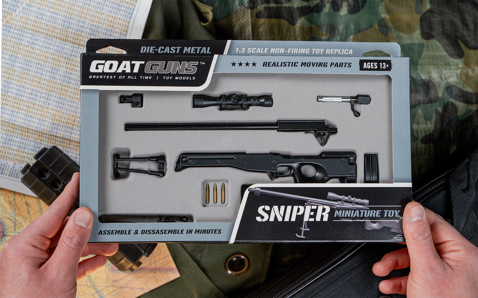 Sniper Model - Black - tumbierware