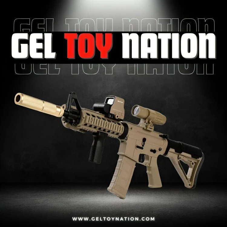 GEL TOY NATION M4A1 Tactical Fully Loaded Out Electric Blowback 7MM-8MM Gel Blaster US-STOCK - tumbierware