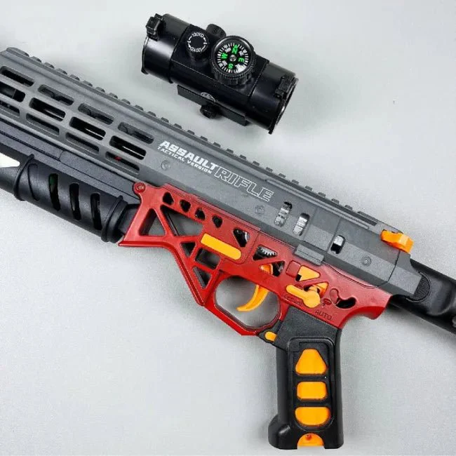 GEL TOY NATION MK6 Gel Blaster With Red Light Effects And Smoke Effects Nylon version - tumbierware